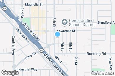 Map image of the property - 3034 6th St
