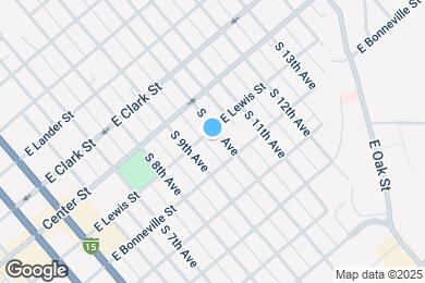 Map image of the property - 219 S 10th Ave