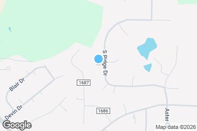 Map image of the property - 165 S Ridge Dr