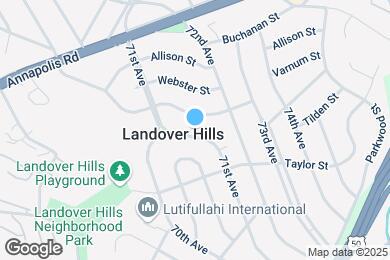 Map image of the property - 4221 71st Ave