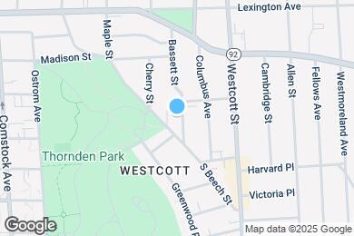 Map image of the property - 220 Bassett St