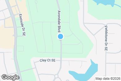 Map image of the property - 126 Avondale Blvd SE