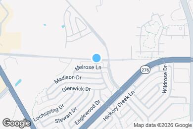 Map image of the property - 1536 Melrose Ln