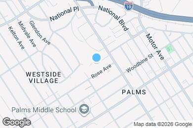 Map image of the property - Rose Gardens Apartments