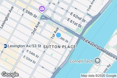 Map image of the property - 414 E 58th St