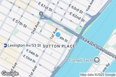 Map image of the property - EAST 58 STREET