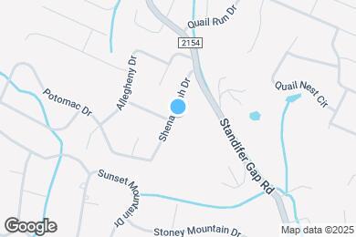 Map image of the property - 2500 Shenandoah Dr