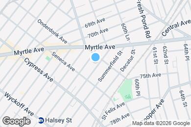 Map image of the property - 1839 Norman St