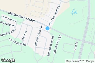 Map image of the property - 15739 SW 34th Court Rd