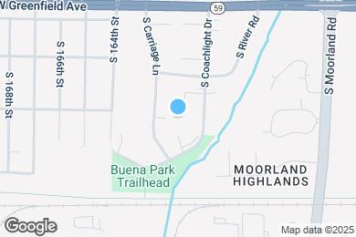 Map image of the property - 1715 S Coachlight Dr