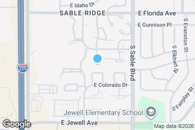 Map image of the property - 14282 E Hawaii Cir
