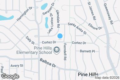 Map image of the property - 5603 Cortez Dr