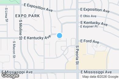 Map image of the property - 11951 E Kepner Dr