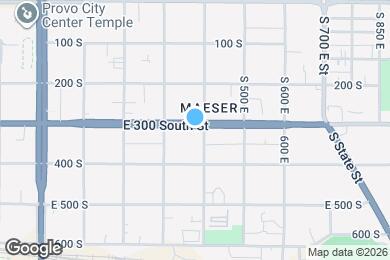 Map image of the property - 306 S 400 E