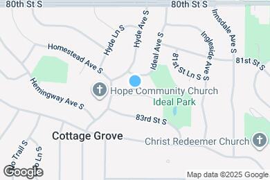 Map image of the property - 8285 Hyde Ct S