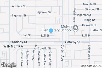 Map image of the property - 19745 Lull St