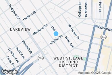 Map image of the property - 244 Virginia St