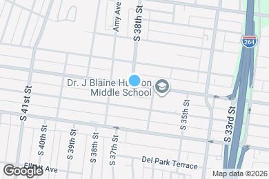 Map image of the property - 3706 W Muhammad Ali Blvd