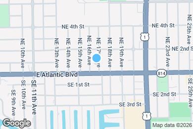 Map image of the property - 11 NE 17th Ave