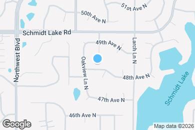 Map image of the property - 12510 48th Ave N