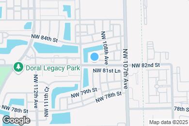 Map image of the property - 10850 NW 82nd Terrace