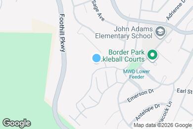Map image of the property - 2548 Avenida del Vista