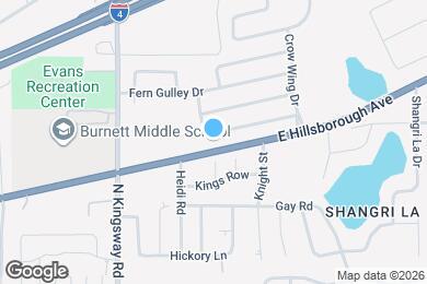 Map image of the property - 403 Down Pine Dr