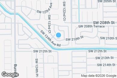 Map image of the property - 12237 SW 210th St
