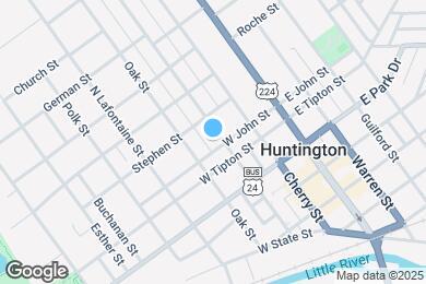 Map image of the property - 712 Poplar St