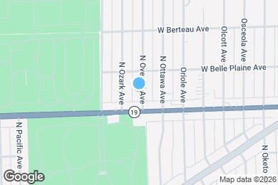 Map image of the property - 4028 N Overhill Ave