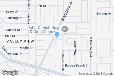 Map image of the property - 814 Joyce St