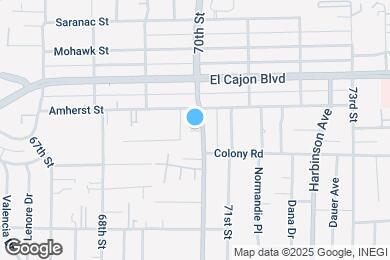 Map image of the property - 4848 70th St