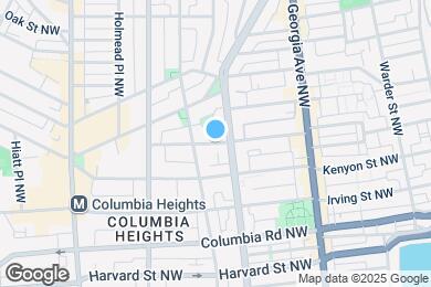 Map image of the property - 1038 Lamont St NW