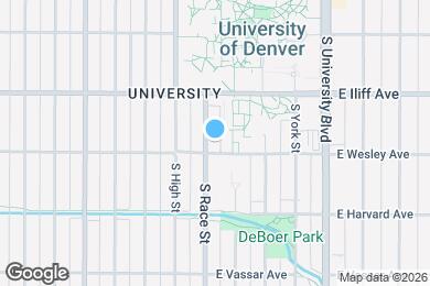 Map image of the property - 2376 S Race St