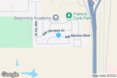 Map image of the property - 416 NW Mission Blvd