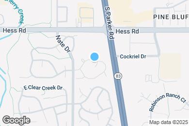 Map image of the property - 12421 S Hollow Creek Ct