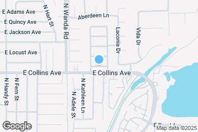 Map image of the property - 3149 E Juniper Ave