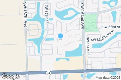 Map image of the property - 8224 SW 163rd Ct