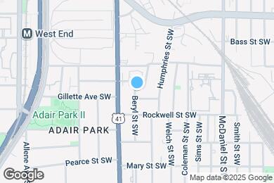 Map image of the property - 804 Bender St SW