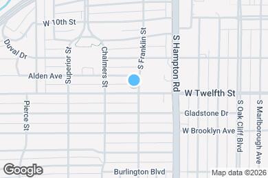 Map image of the property - 2507 W Twelfth St