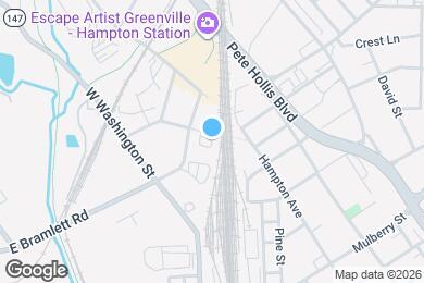 Map image of the property - Hampton Avenue Apartments