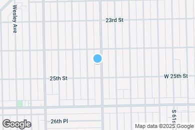 Map image of the property - 2428 Ridgeland Ave
