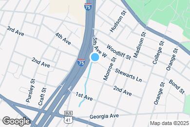 Map image of the property - 1480 4th Ave