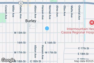 Map image of the property - 320 E 15th St