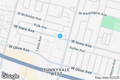 Map image of the property - 1034 W Iowa Ave