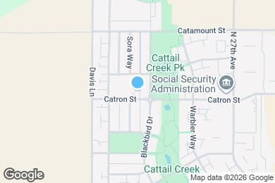 Map image of the property - 3065 Catron St