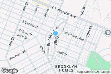 Map image of the property - 3840 8th St