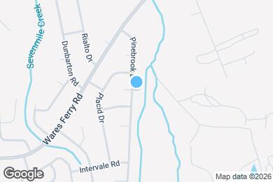 Map image of the property - 6520 Pinebrook Dr