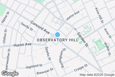 Map image of the property - 175 Concord Ave