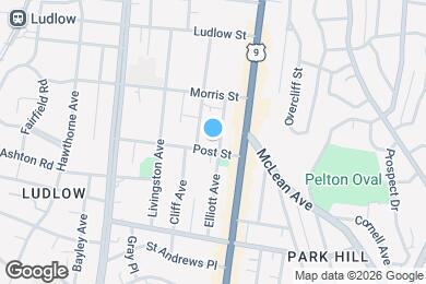 Map image of the property - 91 Elliott Ave